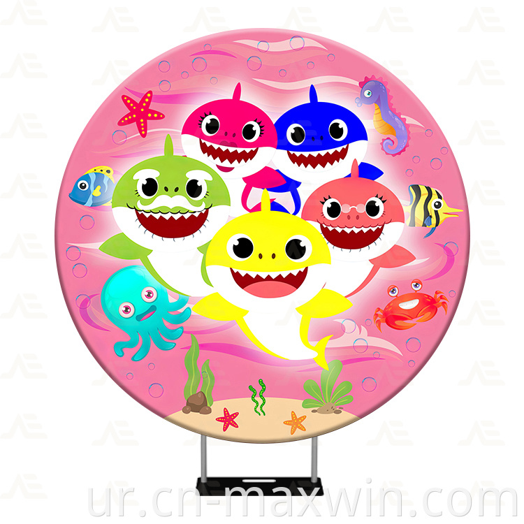 گول پس منظر Round Backdrop